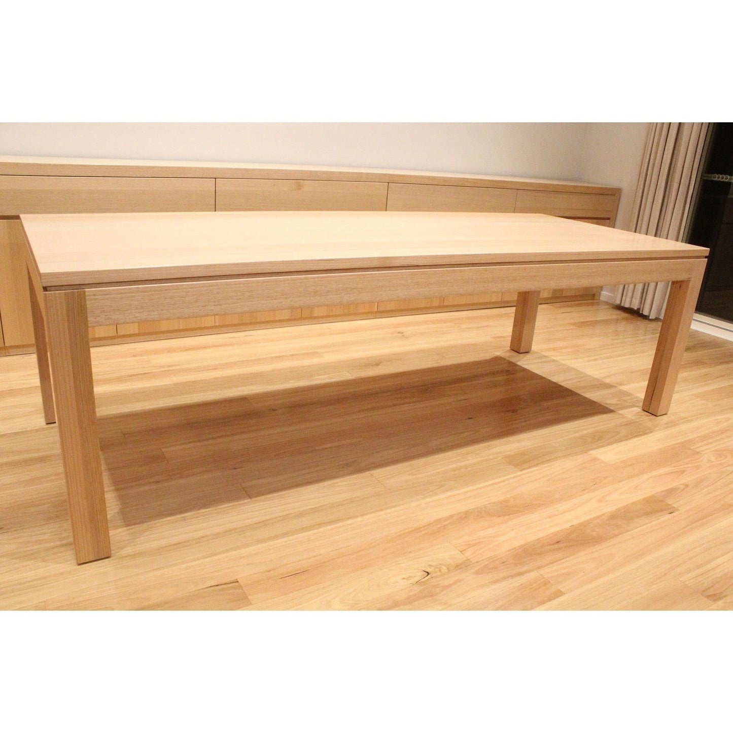 BORA DINING TABLE 1500/900 - SOLID TASSIE OAK HARDWOOD TIMBER