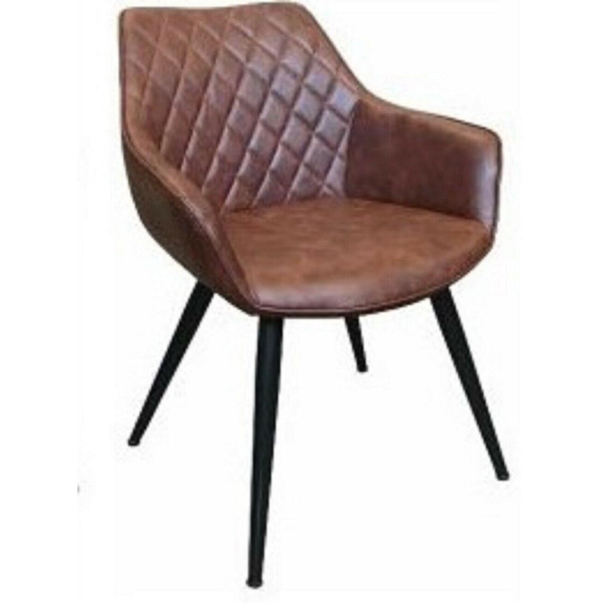 BENNETT CAMEL COLOURED ARMCHAIR LOUNGE CHAIR EASY CHAIR SET OF 2
