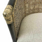 CAMINO RATTAN & MANGO TUB CHAIR ARMCHAIR LOUNGE CHAIR EASY CHAIR BLACK SHADOW - MyChocolateWood