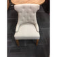 RHIANNON ROUND DINING TABLE IN RECYCLED ELM 120CM DIAMETER + 4 RIO DINING CHAIRS IN FLAXEEN - MyChocolateWood