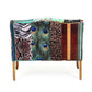 IMOGEN LOVESEAT SOFA SETTEE COUCH LUXE EUROPEAN DESIGN BIRD PATTERN CHAIR - MyChocolateWood