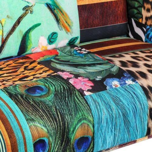 IMOGEN LOVESEAT SOFA SETTEE COUCH LUXE EUROPEAN DESIGN BIRD PATTERN CHAIR - MyChocolateWood