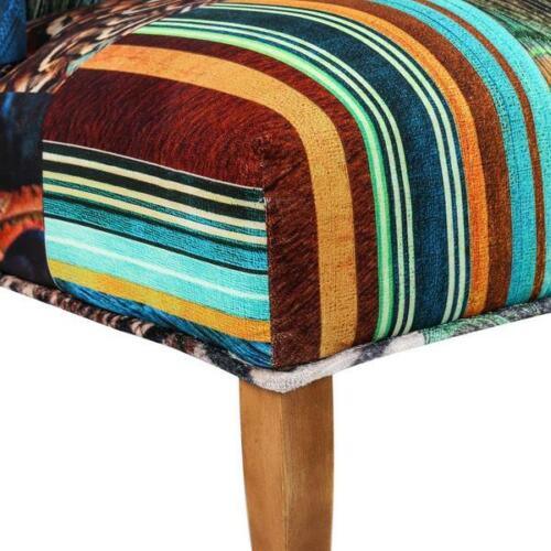 IMOGEN LOVESEAT SOFA SETTEE COUCH LUXE EUROPEAN DESIGN BIRD PATTERN CHAIR - MyChocolateWood