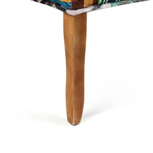 IMOGEN LOVESEAT SOFA SETTEE COUCH LUXE EUROPEAN DESIGN BIRD PATTERN CHAIR - MyChocolateWood