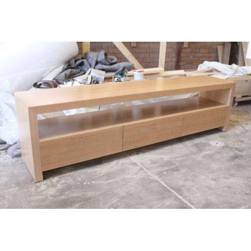 LANNA LOWLINE 3 DRAWERS TV/ENTERTAINMENT UNIT IN TASSIE OAK