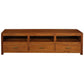 PARIS SOLID MAHOGANY TV UNIT WITH 3 DRAWERS IN LIGHT PECAN 190CM