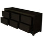 TANAKA SOLID MAHOGANY 6 DRAWERS DRESSER IN CHOCOLATE - MyChocolateWood
