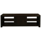PARIS SOLID MAHOGANY TIMBER TV UNIT 2 DRAWERS & 4 SHELVES - CHOCOLATE - MyChocolateWood