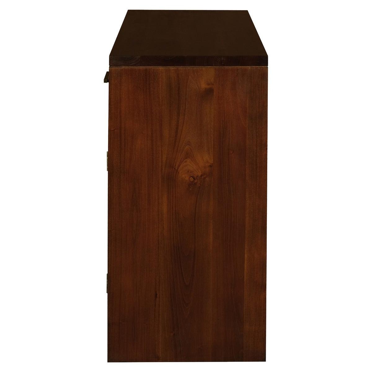 PARIS SOLID MAHOGANY 2 DOORS & 2 DRAWERS BUFFET IN MAHOGANY