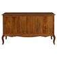 ELODIE BUFFET/SIDEBOARD 2 DOORS 3 DRAWERS IN SOLID MAHOGANY LIGHT PECAN - MyChocolateWood