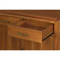 PARIS SOLID MAHOGANY 3 DOORS & 3 DRAWERS BUFFET/SIDEBOARD IN LIGHT PECAN - MyChocolateWood