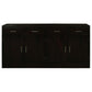 PARIS SOLID MAHOGANY BUFFET/SIDEBOARD 4 DOORS & 4 DRAWERS IN CHOCOLATE - MyChocolateWood