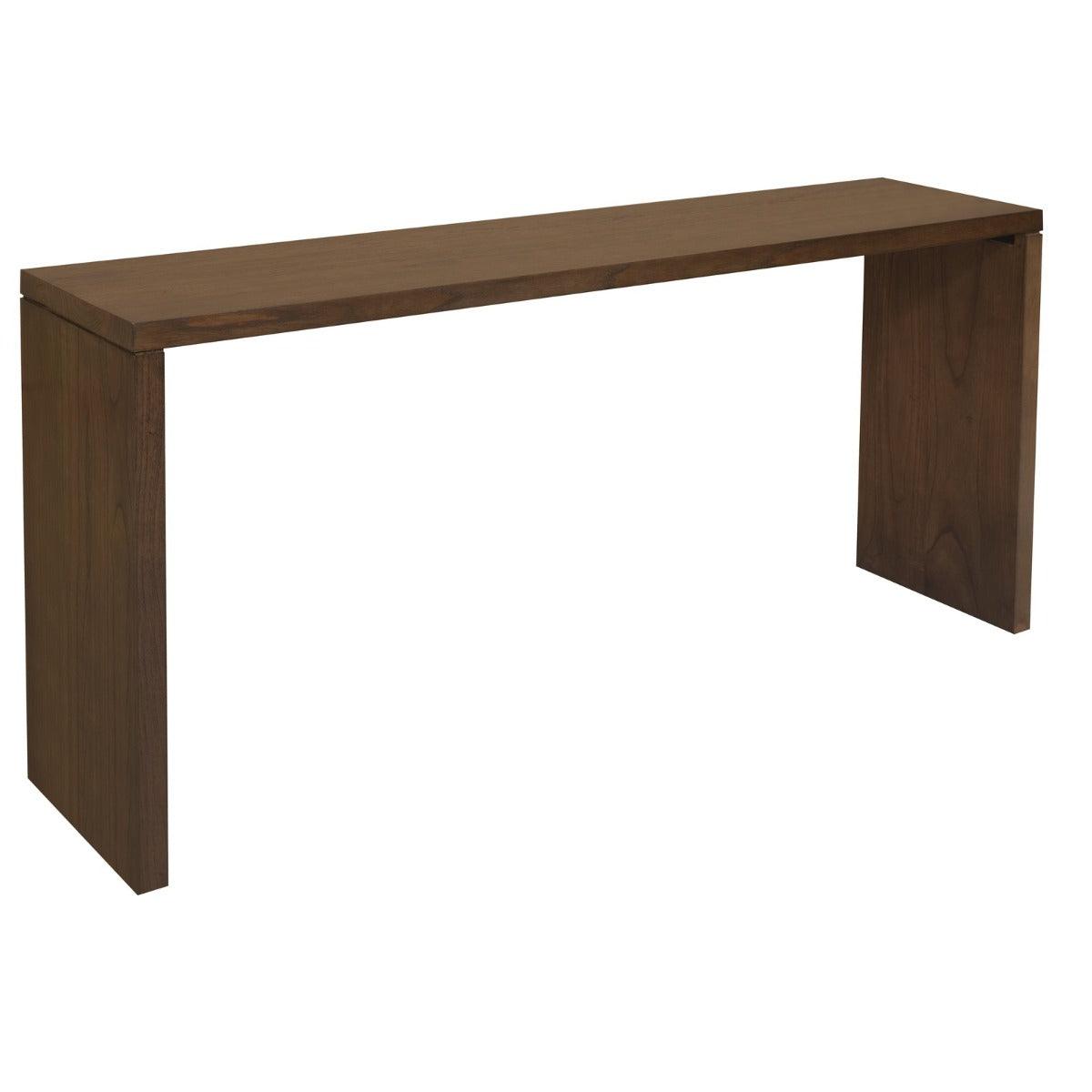 APOLLO WHITE CEDAR CONSOLE TABLE - WALNUT