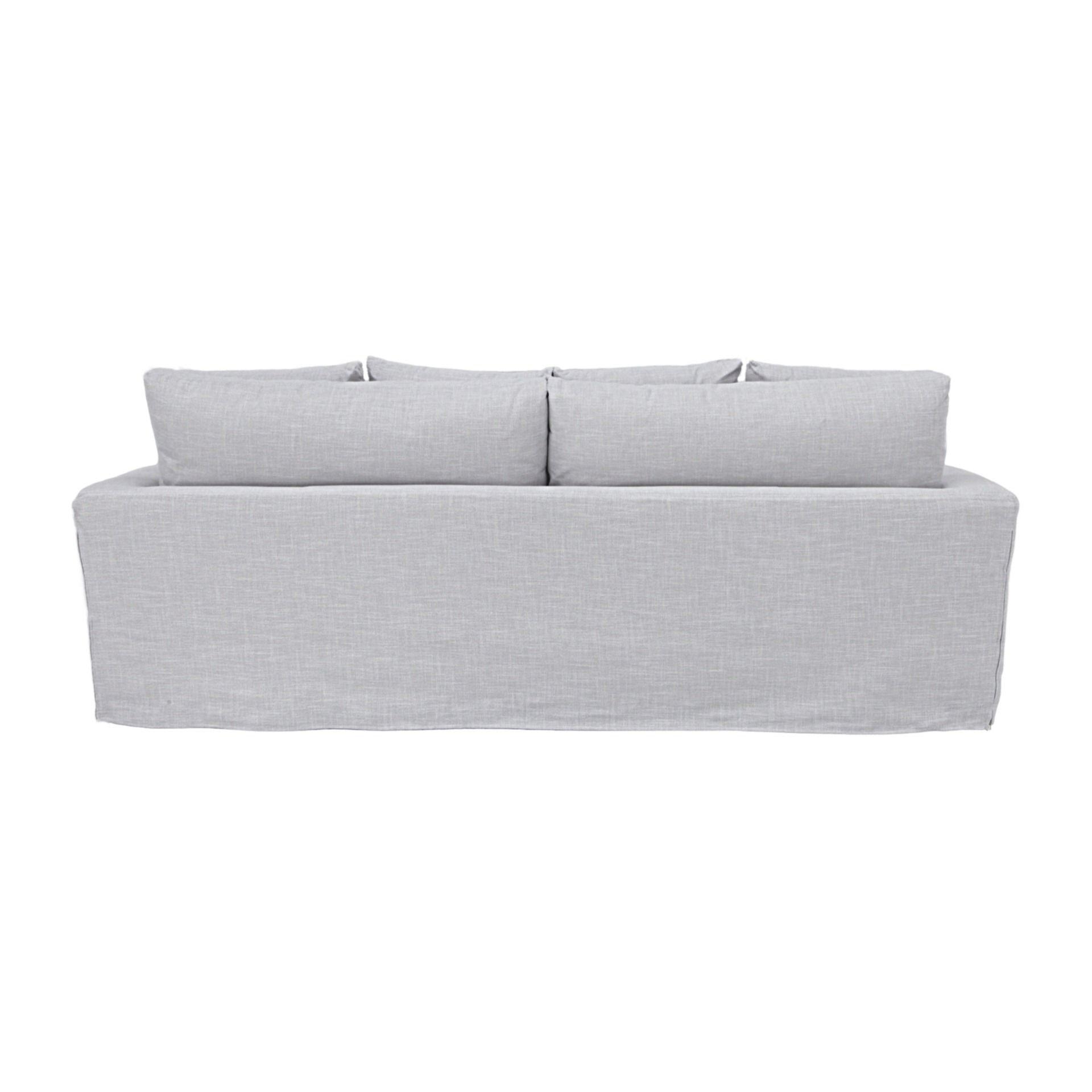 CORDELIA FABRIC SOFA IN GLACIER 236CM - MyChocolateWood