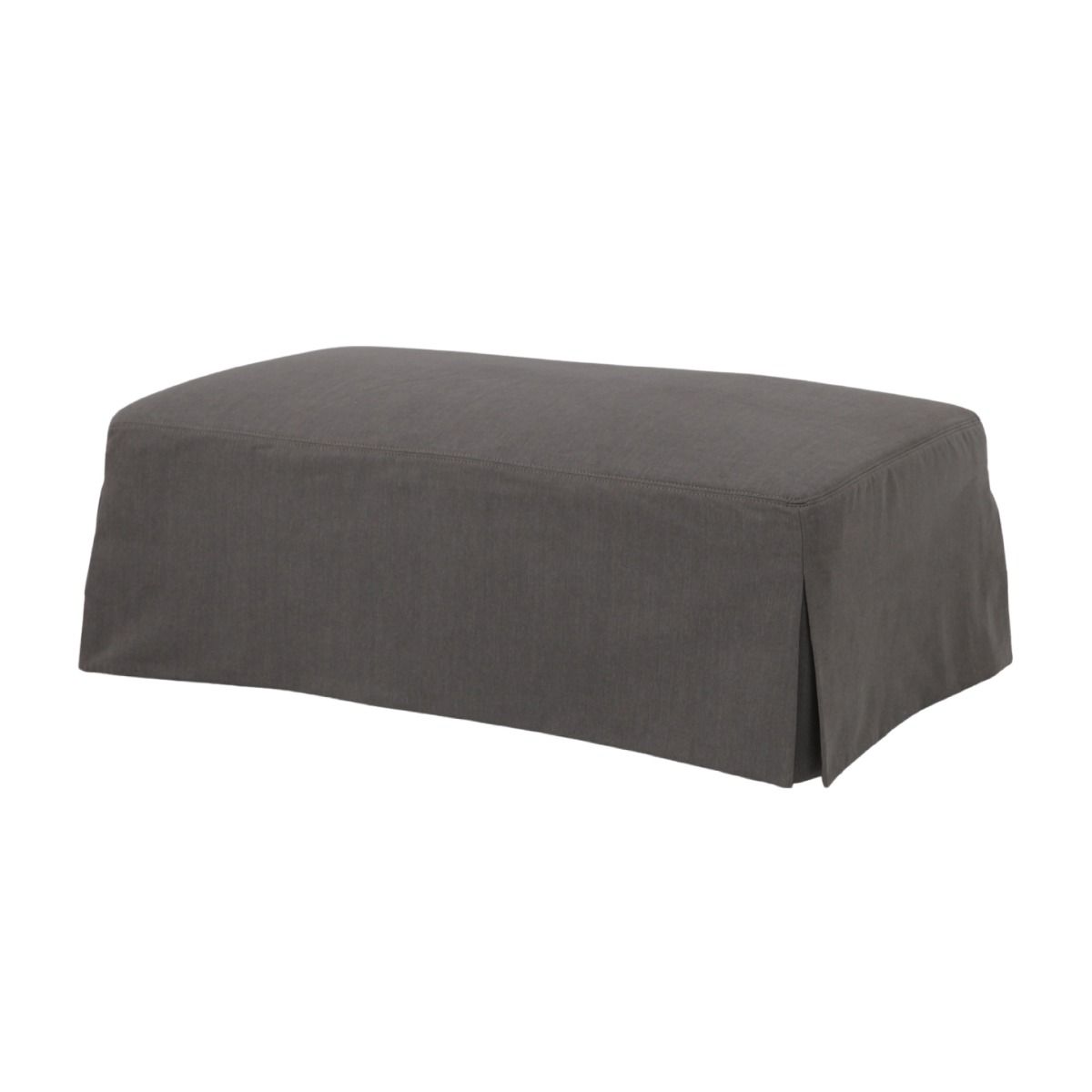 CORDELIA HAMPTON STYLE OTTOMAN IN SLATE