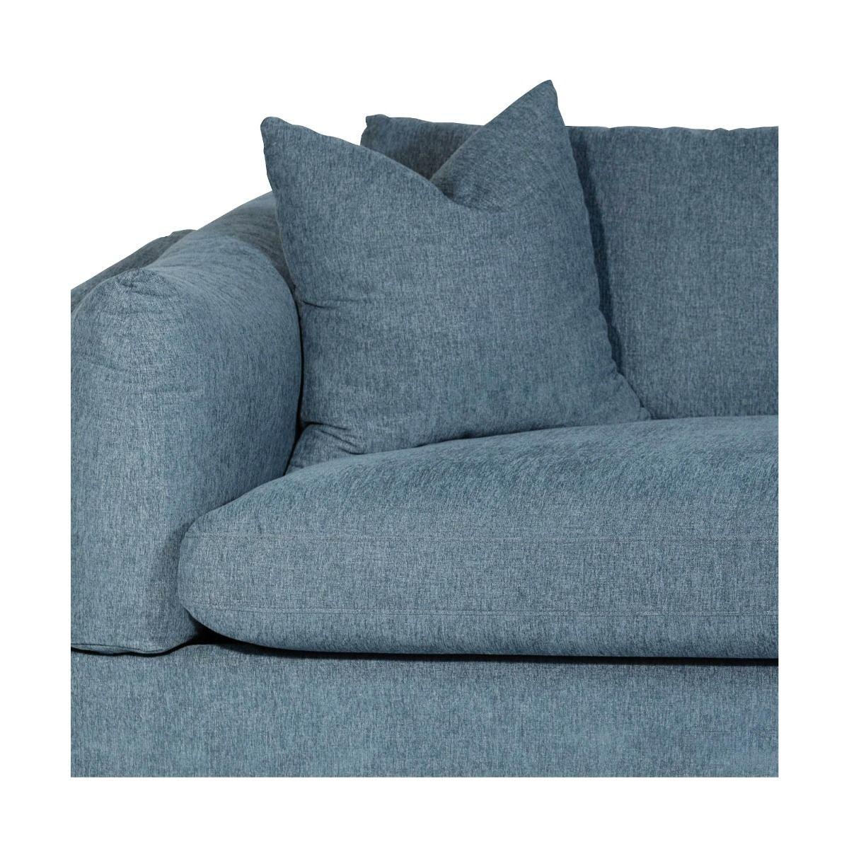 LARK SLIPCOVER SOFA HAMPTONS STYLE IN DEXTER DENIM FABRIC