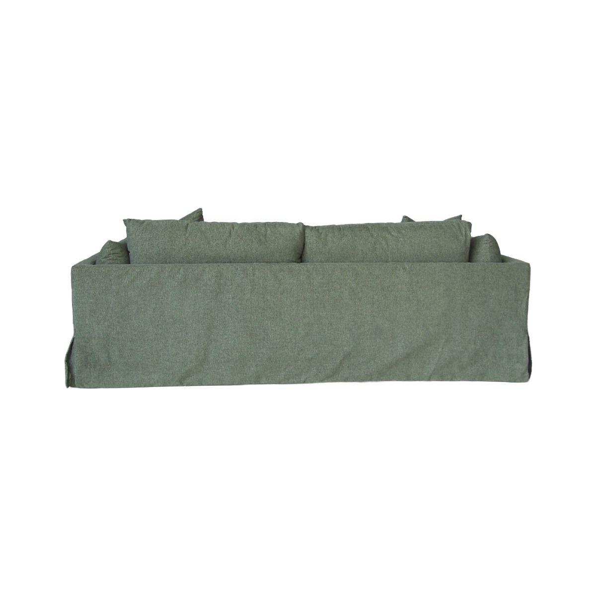 LARK SLIPCOVER SOFA HAMPTONS STYLE IN DEXTER EUCALYPTUS COLOUR