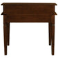 GLASMERE SOLID MAHOGANY TIMBER SECRETARY DESK WITH 6 DRAWERS - MAHOGANY