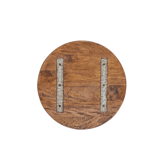 Galactic Inlay Table Top 600mm Round - MyChocolateWood