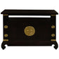 HIROKO SOLID MAHOGANY CHINESE STYLE TVUNIT IN CHOCOLATE 97CM - MyChocolateWood