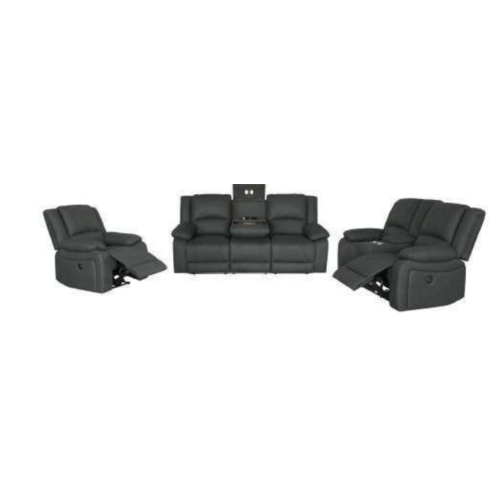 DORVAL SINGLE RECLINER SOFA/ARMCHAIR 1USB JET