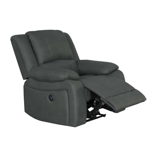 DORVAL SINGLE RECLINER SOFA/ARMCHAIR 1USB JET