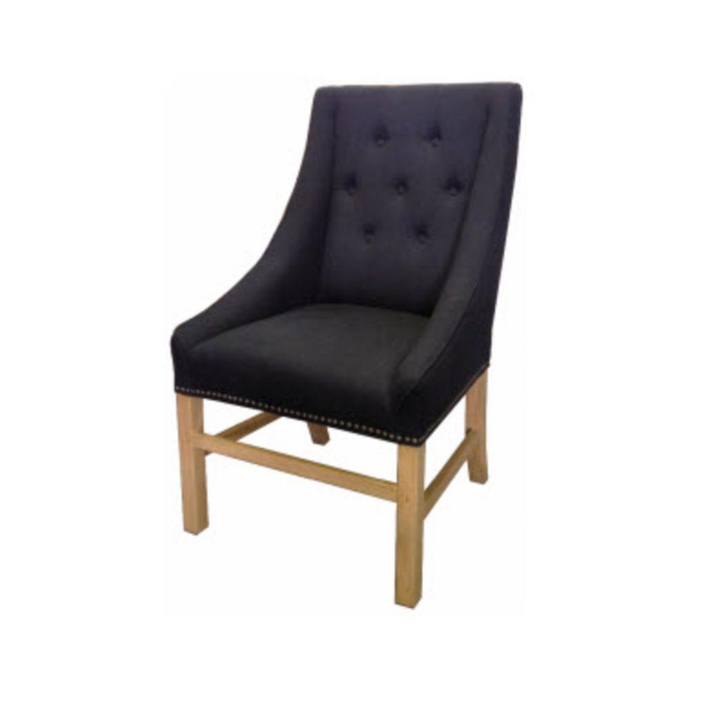 ORTAL DINING CHAIR IN BLACK