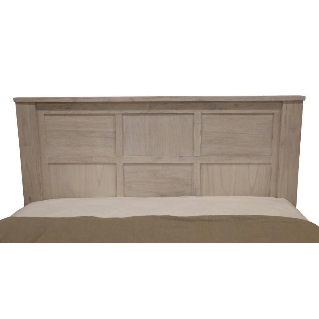 MANLY QUEEN SIZE BED + TALLBOY + 2 BEDSIDE TABLES PACKAGE DEAL