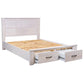 MANLY KING SIZE BED + TALLBOY + 2 BEDSIDE TABLES PACKAGE DEAL - MyChocolateWood