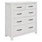 MANLY QUEEN SIZE BED + TALLBOY + 2 BEDSIDE TABLES PACKAGE DEAL - MyChocolateWood