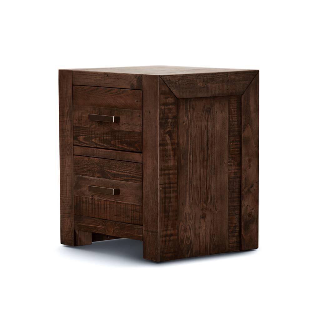ASHGAR KING SIZE BED + TALLBOY + 2 X BEDSIDE TABLES IN GREY STONE PACKAGE DEAL