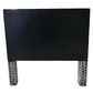 MOTHER OF PEARL NOIR 2 DRAWERS BEDSIDE TABLE