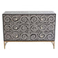 MOTHER OF PEARL ENCHANTING VINE 6 DRAWERS DRESSER - MyChocolateWood