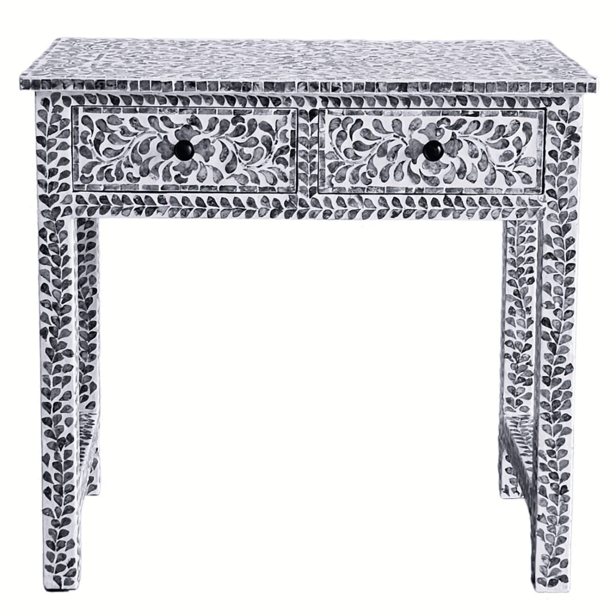 MOTHER OF PEARL ESSENCE DESK/CONSOLE - MyChocolateWood