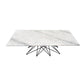 GLENDA MARBLE COFFEE TABLE IN WHITE