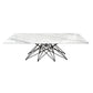 GLENDA MARBLE COFFEE TABLE IN WHITE