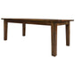 INGRID SOLID MANGO WOOD DINING TABLE IN LIGHT HONEY 210CM - MyChocolateWood