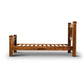 MILLER SOLID HARDWOOD QUEEN BED BLACKWOOD COLOUR - MyChocolateWood