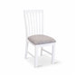 ANIKA SOLID ACACIA WOOD DINING CHAIR IN VIVID WHITE - MyChocolateWood