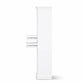 ANIKA SOLID ACACIA WOOD BOOKCASE IN VIVID WHITE  - MyChocolateWood