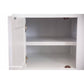 ANIKA SOLID ACACIA WOOD DESK IN VIVID WHITE - MyChocolateWood