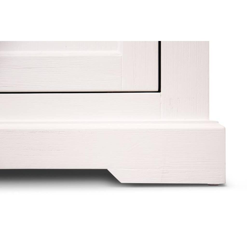ANIKA SOLID ACACIA WOOD DESK IN VIVID WHITE