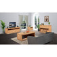 VALANCE TASSIE OAK 3 DRAWERS TV UNIT IN NATURAL - MyChocolateWood