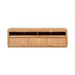 VALANCE TASSIE OAK 3 DRAWERS TV UNIT IN NATURAL - MyChocolateWood