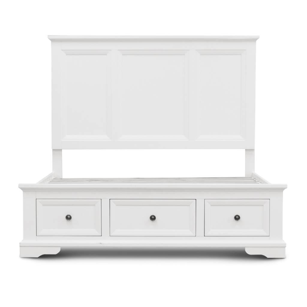 EGLANTINE ACACIA WOOD QUEEN SIZE BED + DRESSER + MIRROR + 2 X BEDSIDE TABLES PACKAGE DEAL