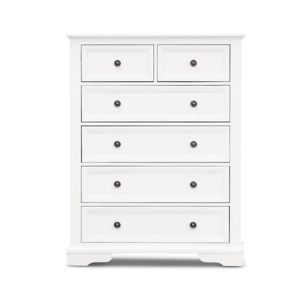 EGLANTINE ACACIA WOOD KING SIZE BED + TALLBOY + 2 X BEDSIDE TABLES PACKAGE DEAL