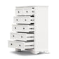 MIRIBELLE ACACIA WOOD KING SIZE BED + TALLBOY + 2 X BEDSIDE TABLES PACKAGE DEAL - MyChocolateWood
