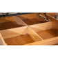BUNGARRA GAS LIFT STORAGE QUEEN SIZE BED IN MARRI WOOD - NATURAL - MyChocolateWood