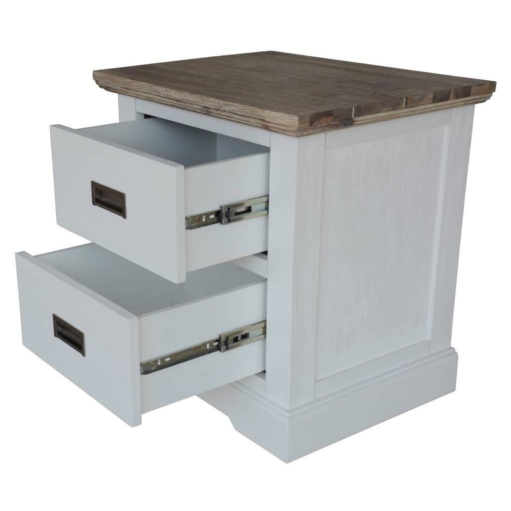 FALAK ACACIA WOOD KING SIZE BED + DRESSER + 2 X BEDSIDE TABLES PACKAGE DEAL