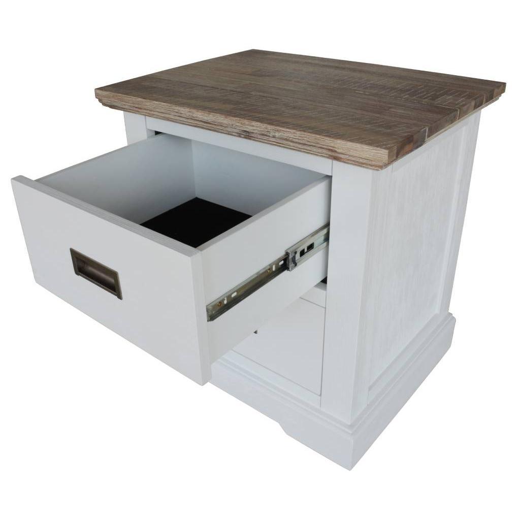 FALAK ACACIA WOOD KING SIZE BED + TALLBOY + 2 X BEDSIDE TABLES PACKAGE DEAL